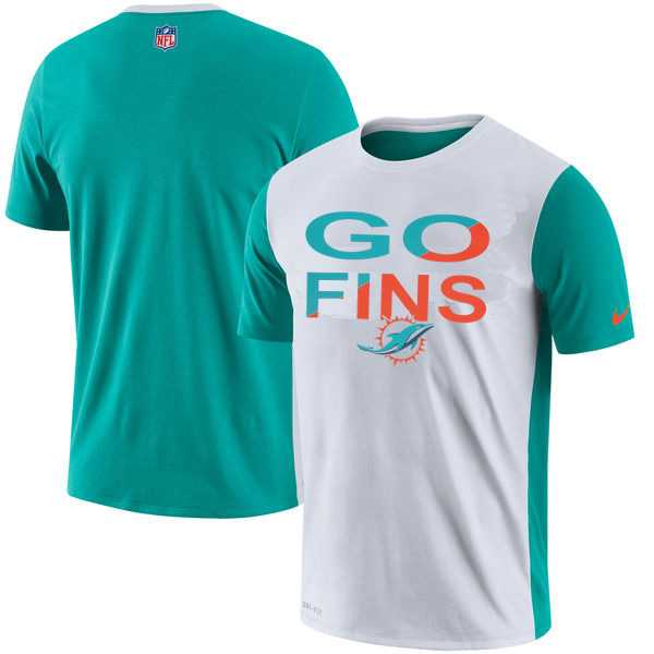 Miami Dolphins Nike Performance T-Shirt White,We sell and wholesale Miami Dolphins Nike Performance T-Shirt White on line form chian!